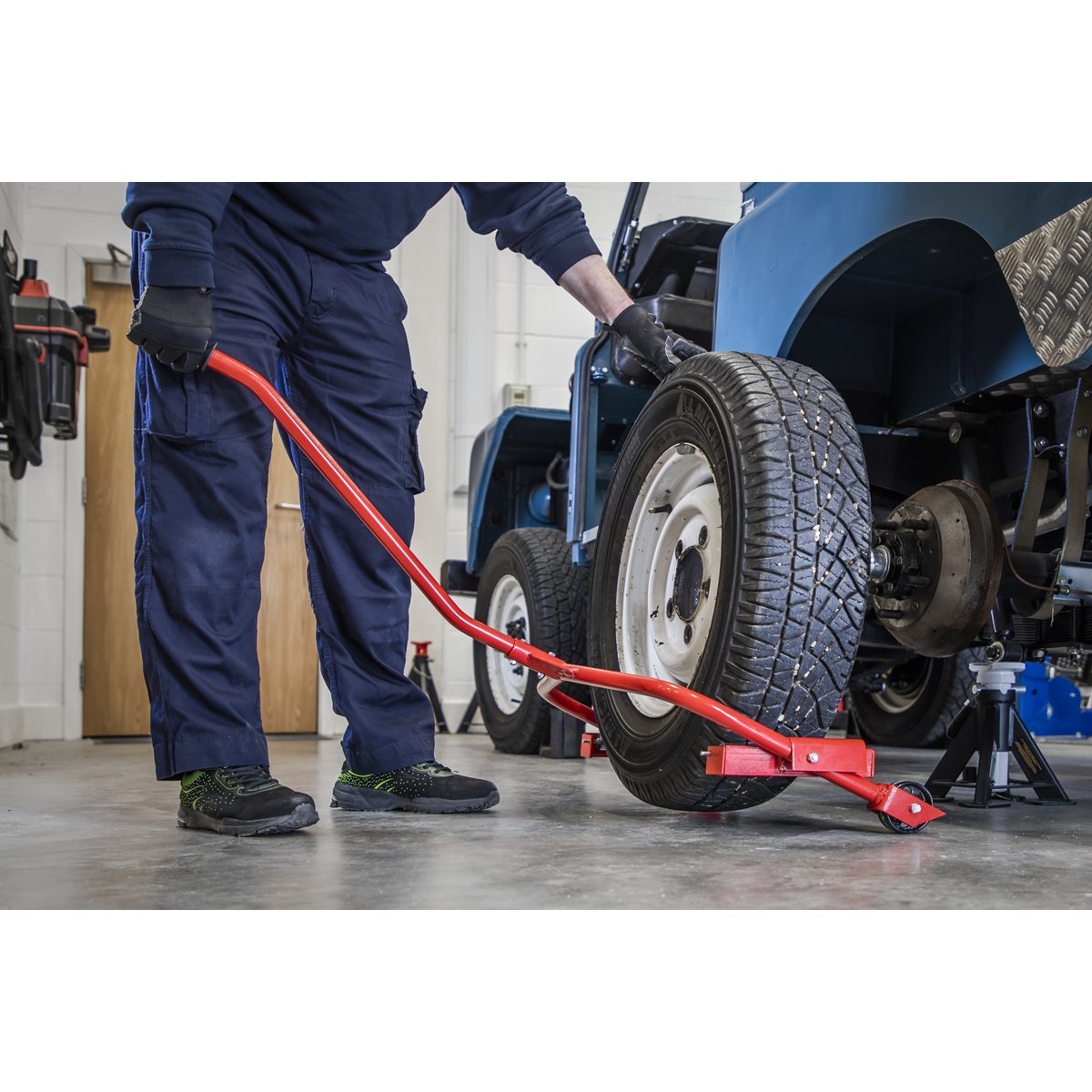 Wheel & Tyre Handling Dolly 127kg Capacity