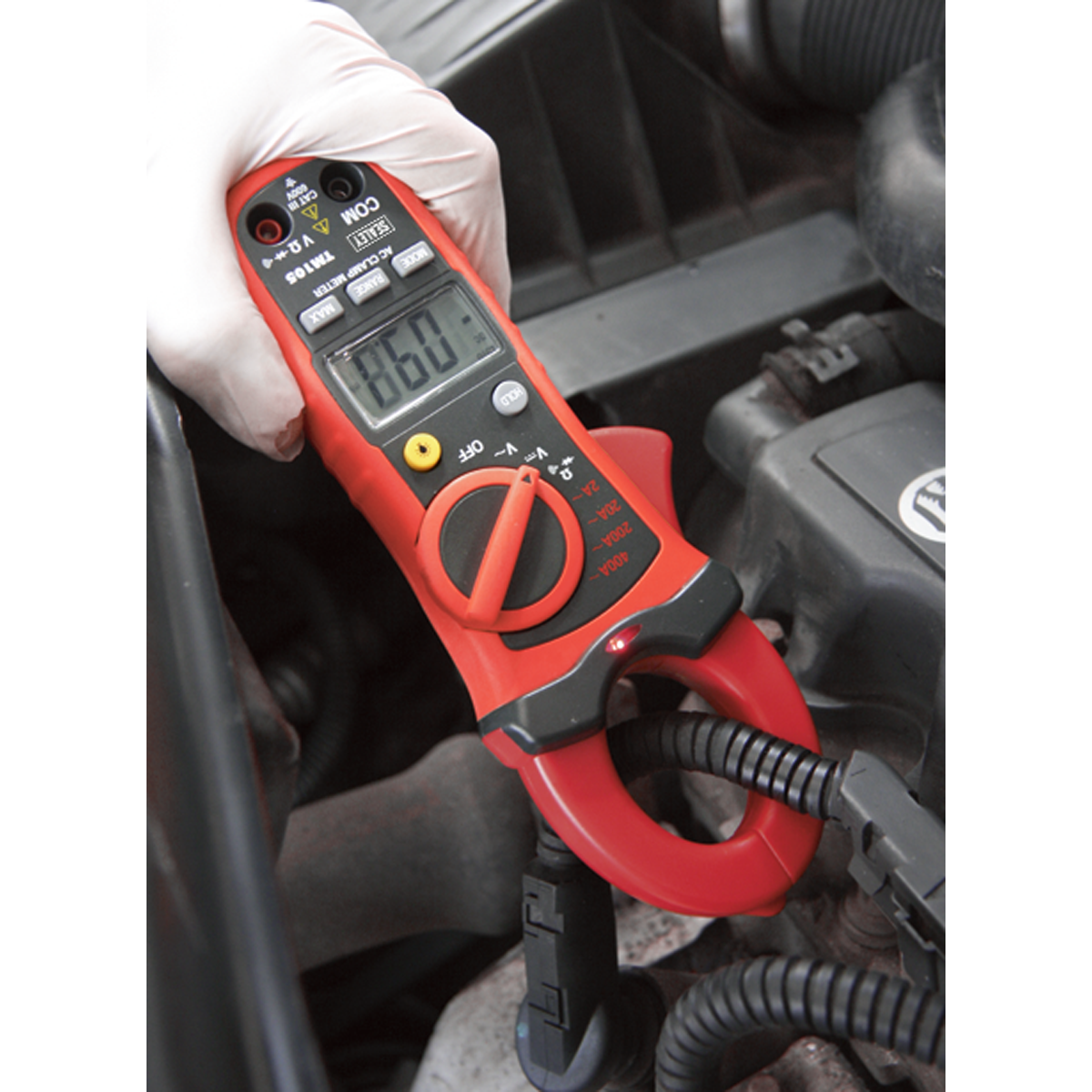 6-Function Professional Auto-Ranging Digital Clamp Meter NCVD