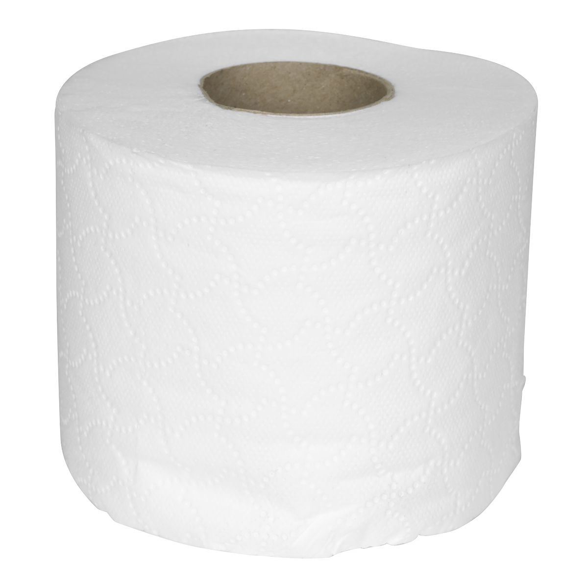 Plain White Toilet Roll - Pack of 4 x 10 (40 Rolls)