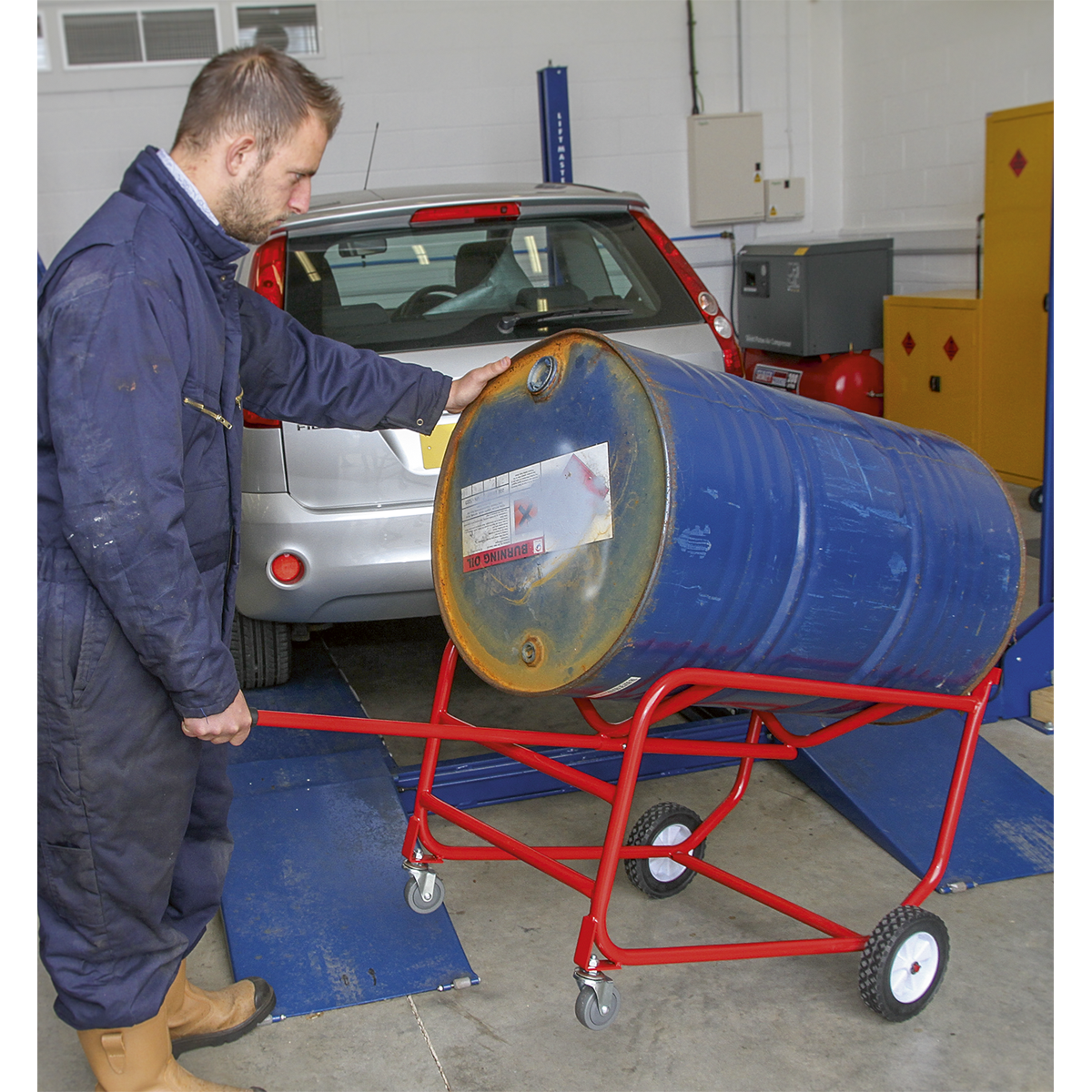 Mobile Drum Stillage 205L/48gal