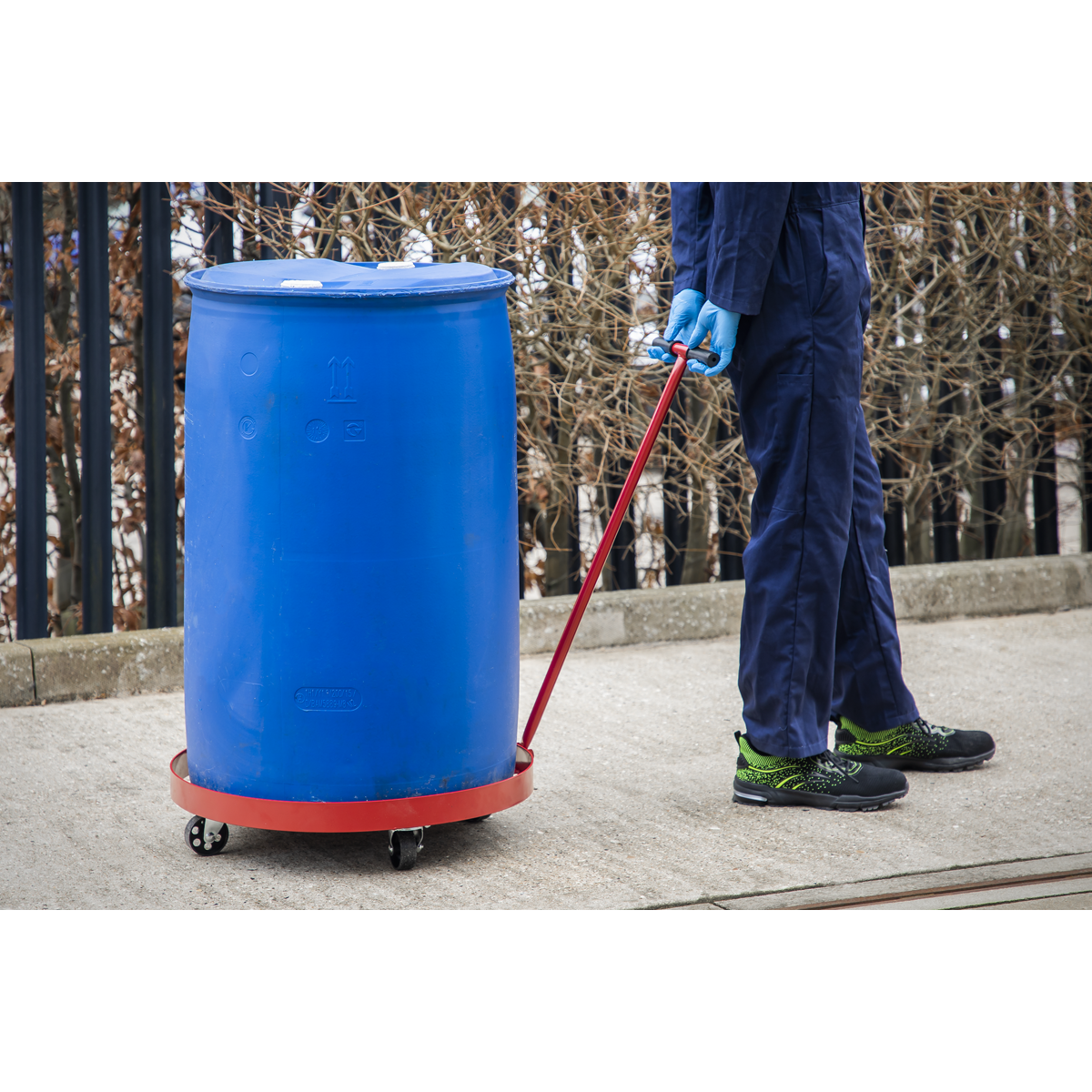 Drum Dolly with Handle 205L