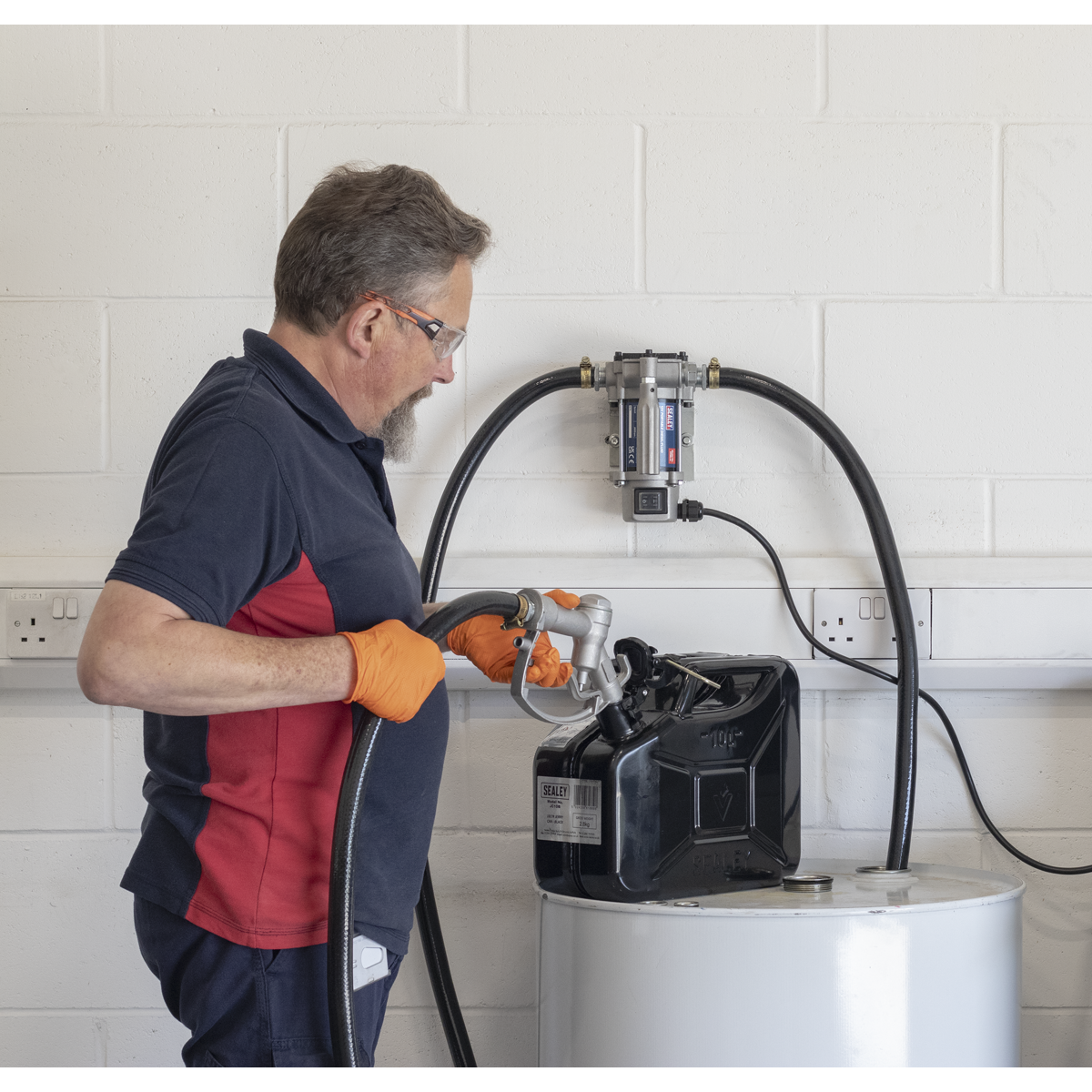 Portable Diesel/Fluid Transfer Pump 24V