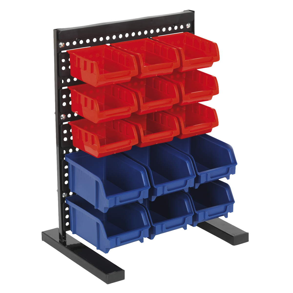 Bench Mounting Bin Storage System with 15 Bins