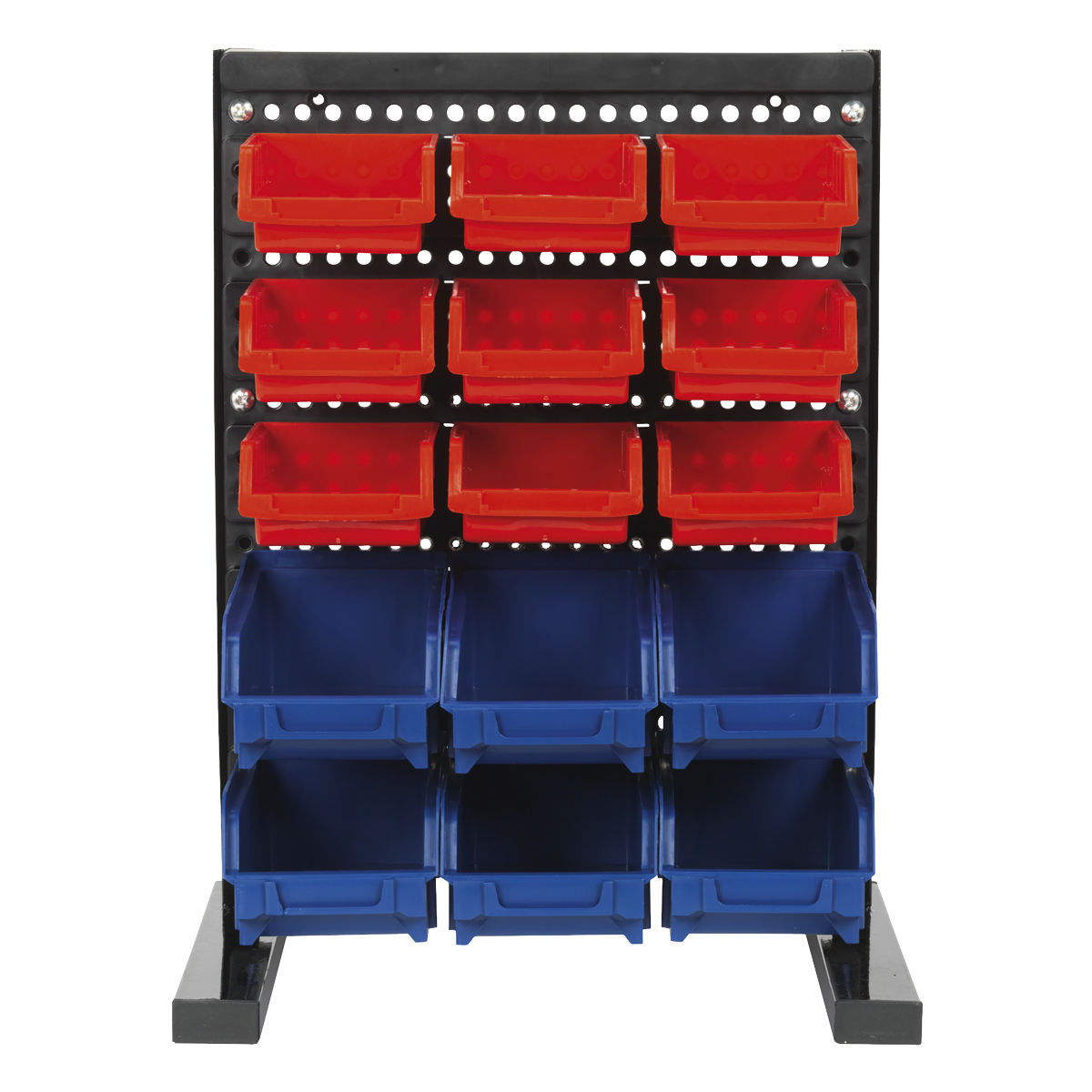 Bench Mounting Bin Storage System with 15 Bins