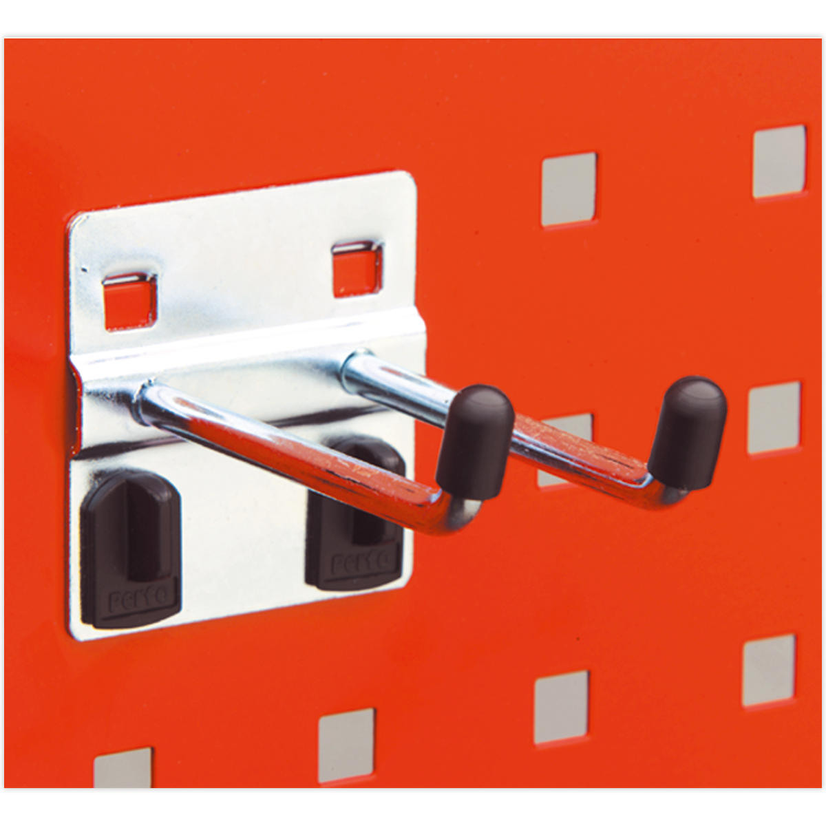 Double Prong Hook with Angled End - Pack of 5