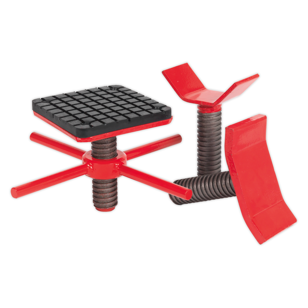 Adjustable 4-Post Vehicle Moving Dolly 900kg Capacity