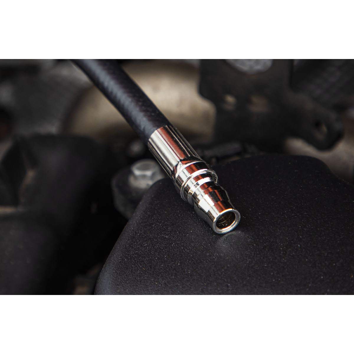 Brake Pressure Bleeder Cap 45mm & Connector With Hose 90°