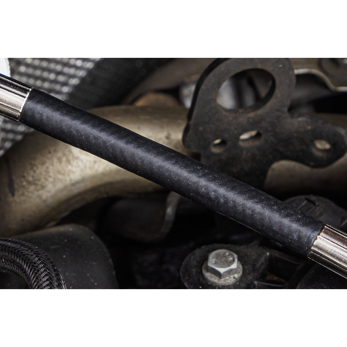 Brake Pressure Bleeder Cap 45mm & Connector With Hose 90°