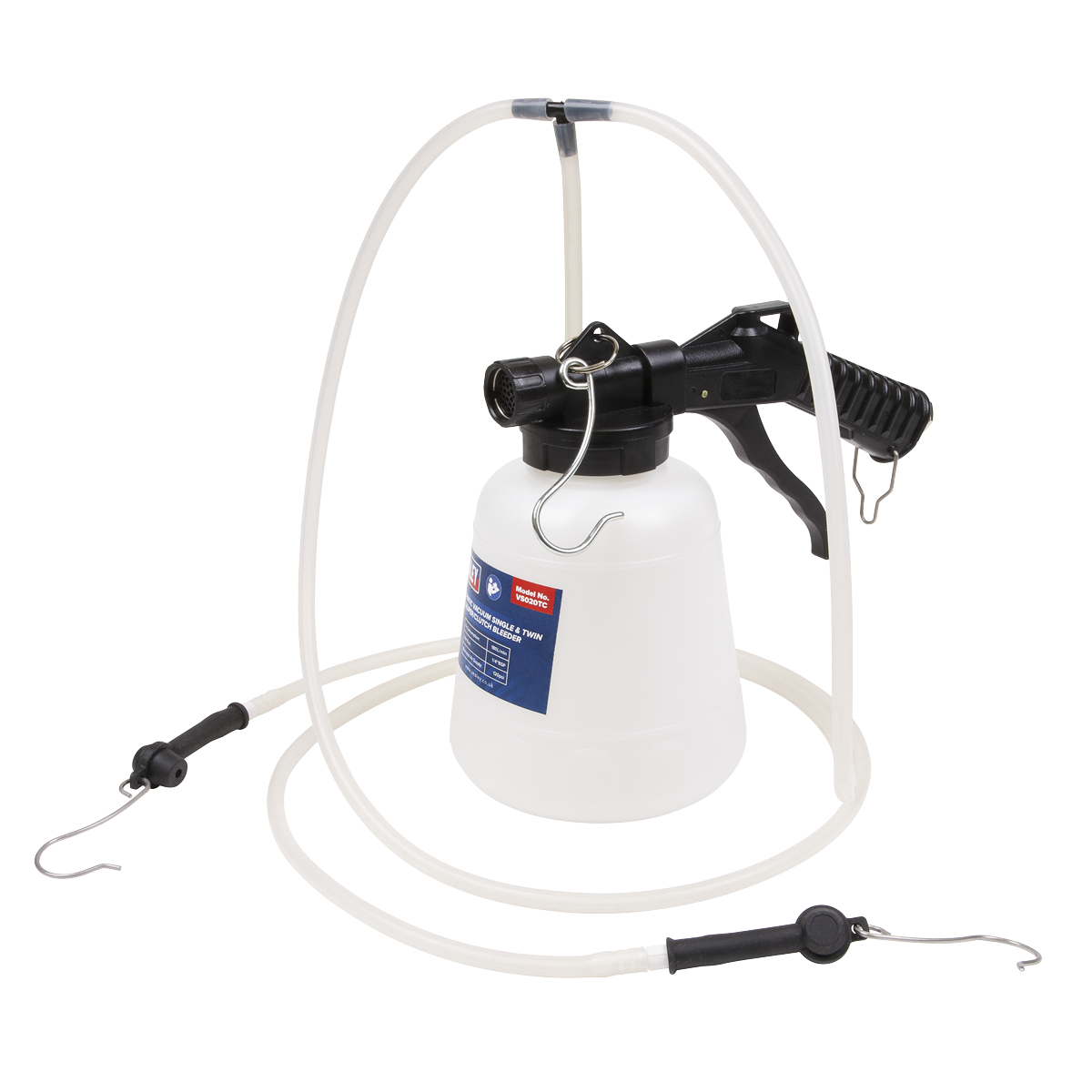 Pneumatic Brake Caliper Clutch Bleeder Vacuum Single & Twin 1L