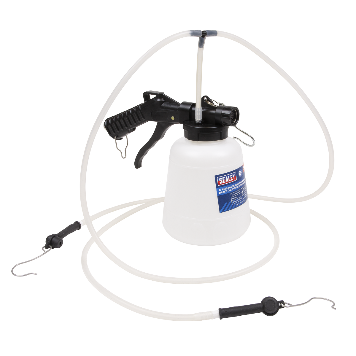 Pneumatic Brake Caliper Clutch Bleeder Vacuum Single & Twin 1L