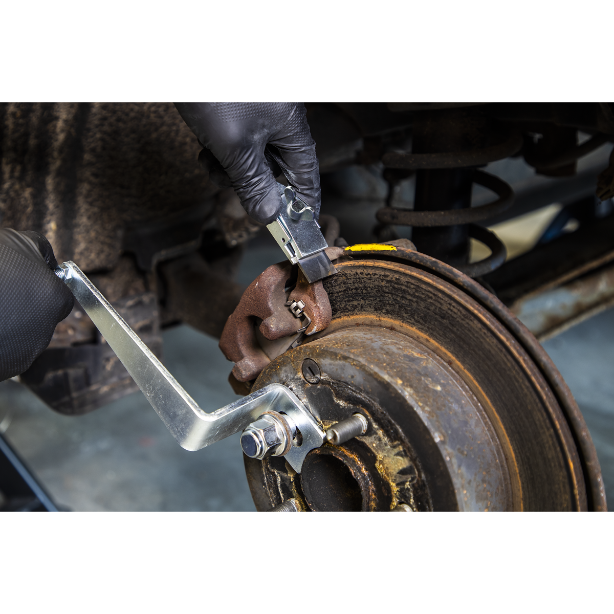 Brake Disc Lip Remover Set