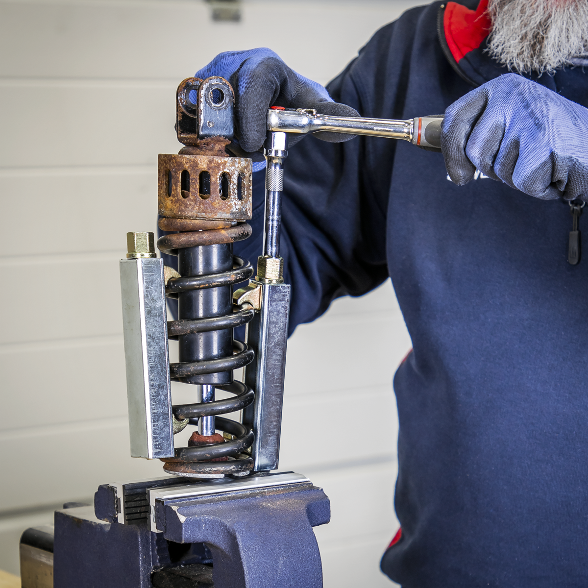 Motorcycle Coil Spring Compressor