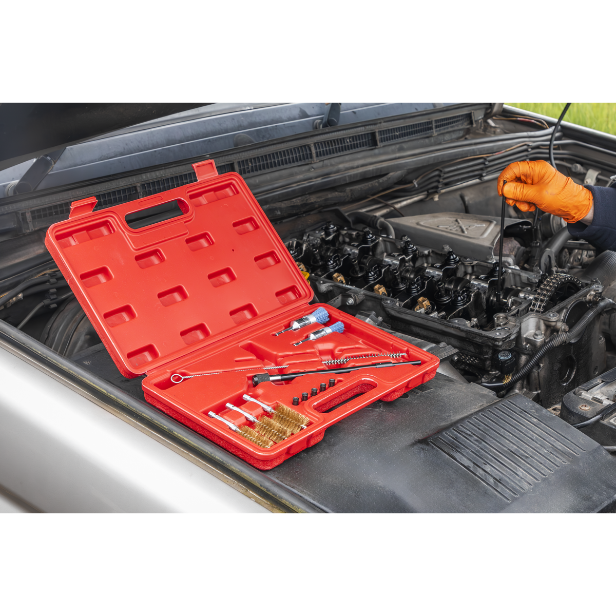 Injector Bore Cleaning Brush Set 14pc