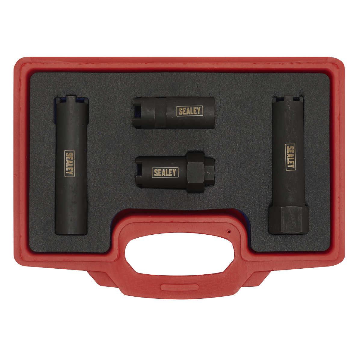 Diesel Injector Socket Set for Commercial Vehicles 4pc