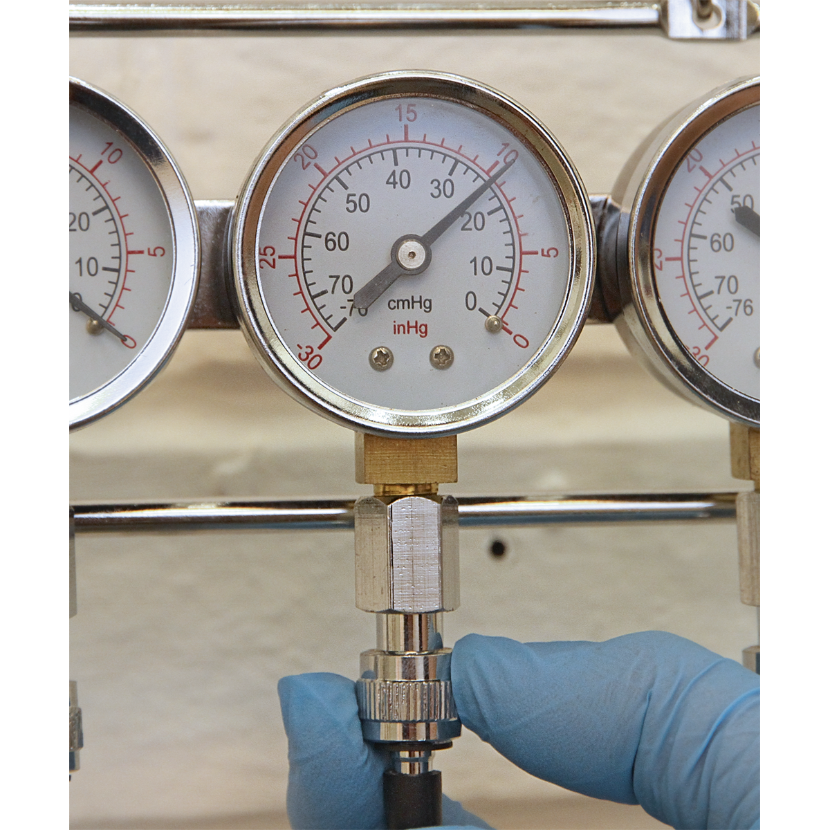 Carburettor Synchronizer (Vacuum, Mini-Type)