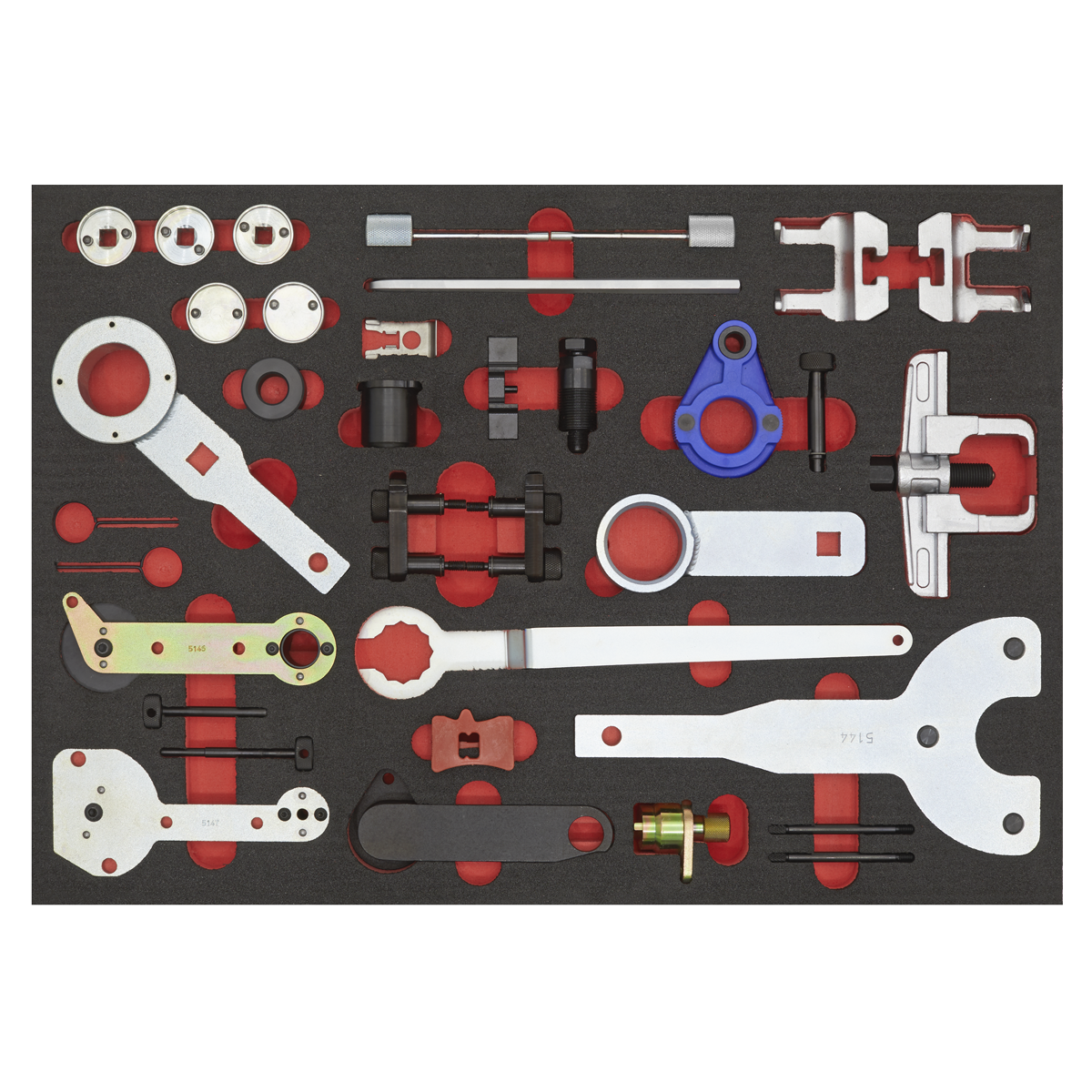 Diesel/Petrol Master Timing Tool Kit for VAG 59pc - Belt/Chain Drive