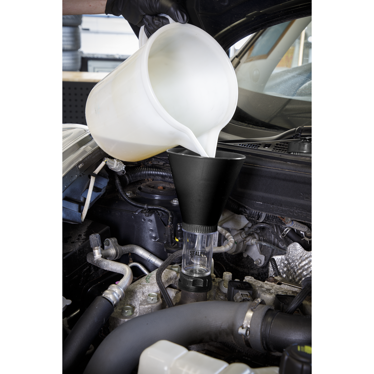 Engine Oil Funnel Set 3pc - Renault/Nissan