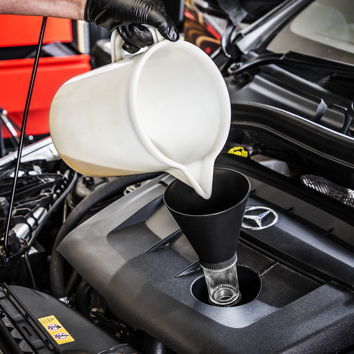 Engine Oil Funnel Set 4pc - BMW/Mercedes-Benz