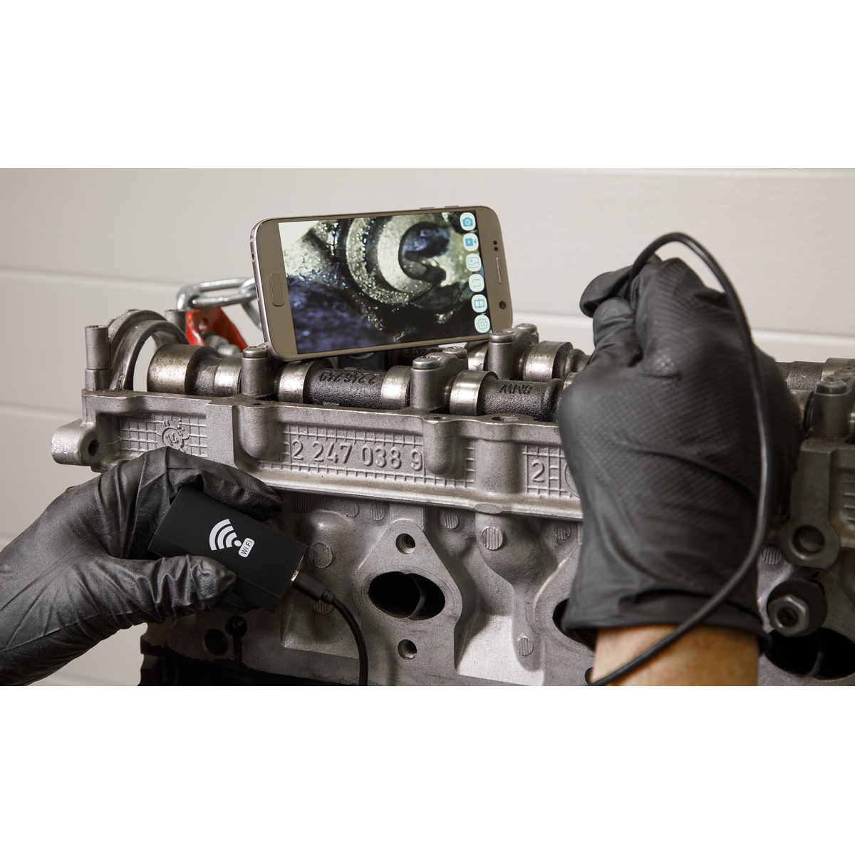 Wi-Fi Borescope 8mm