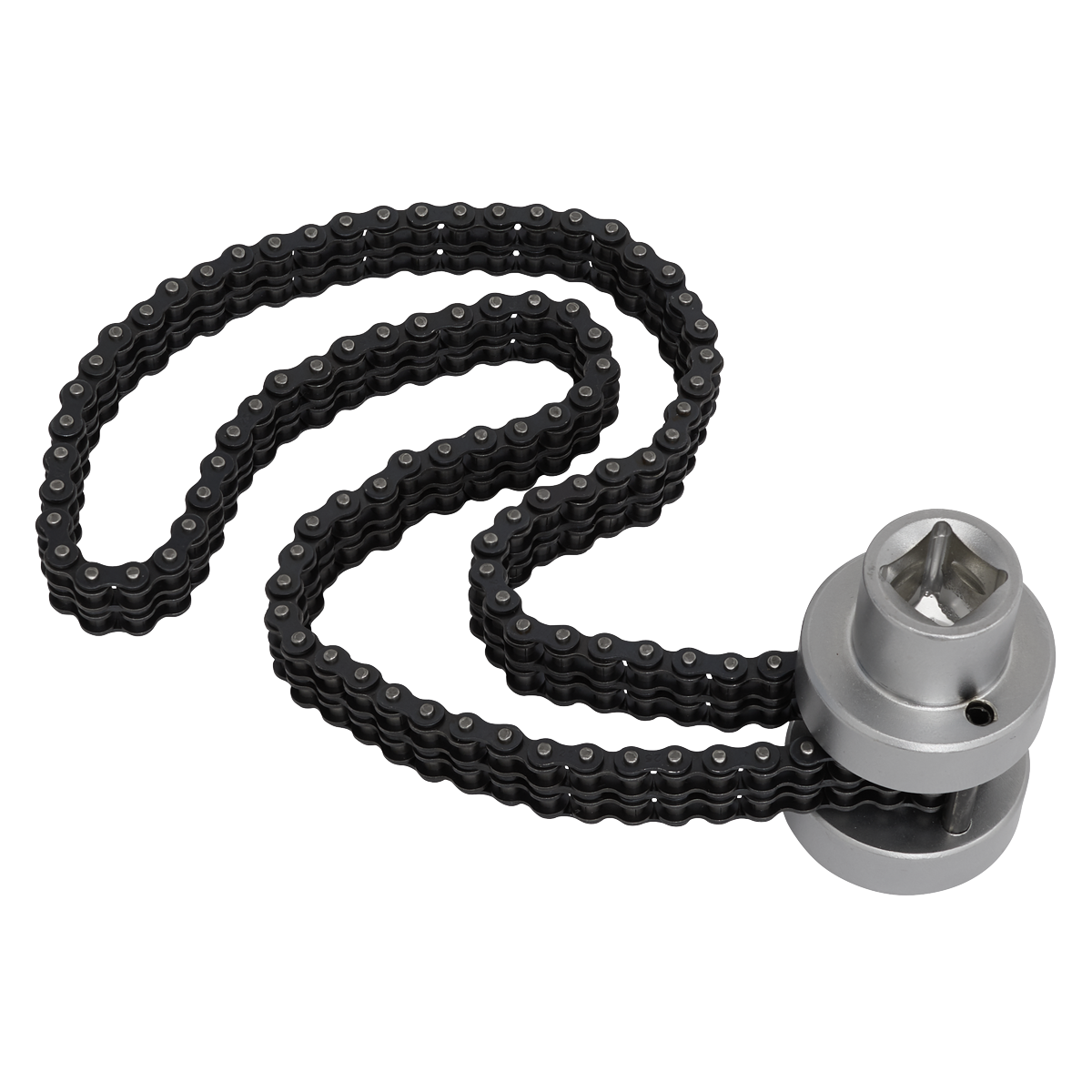 Oil Filter Chain Wrench 1/2"Sq Drive 60-115mm Capacity