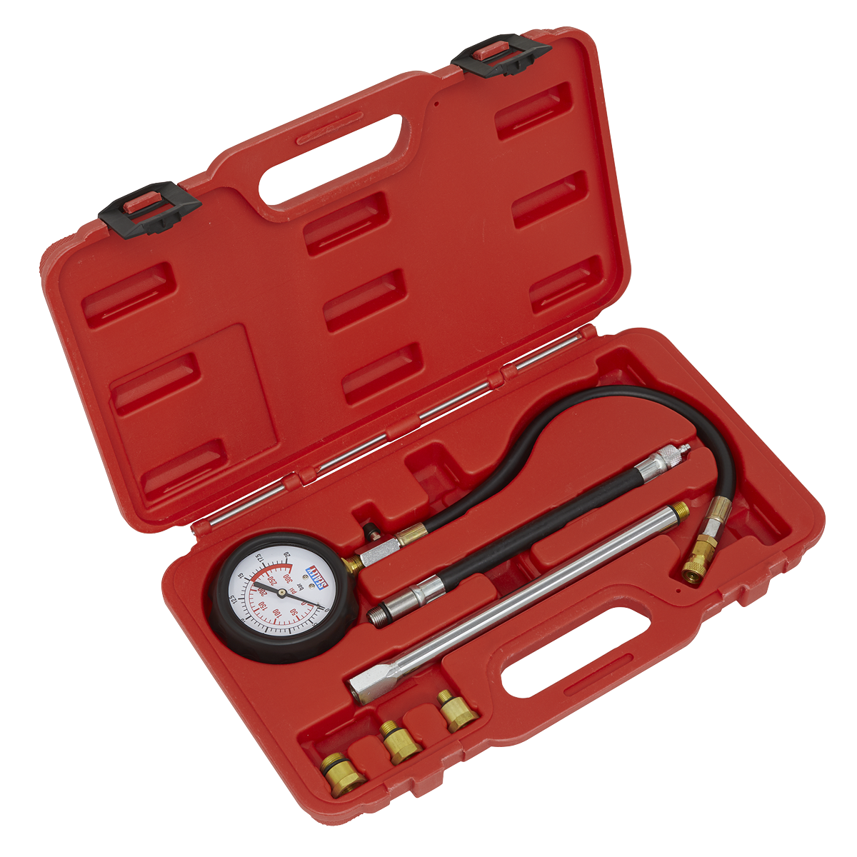 Petrol Compression Tester Deluxe Kit 6pc