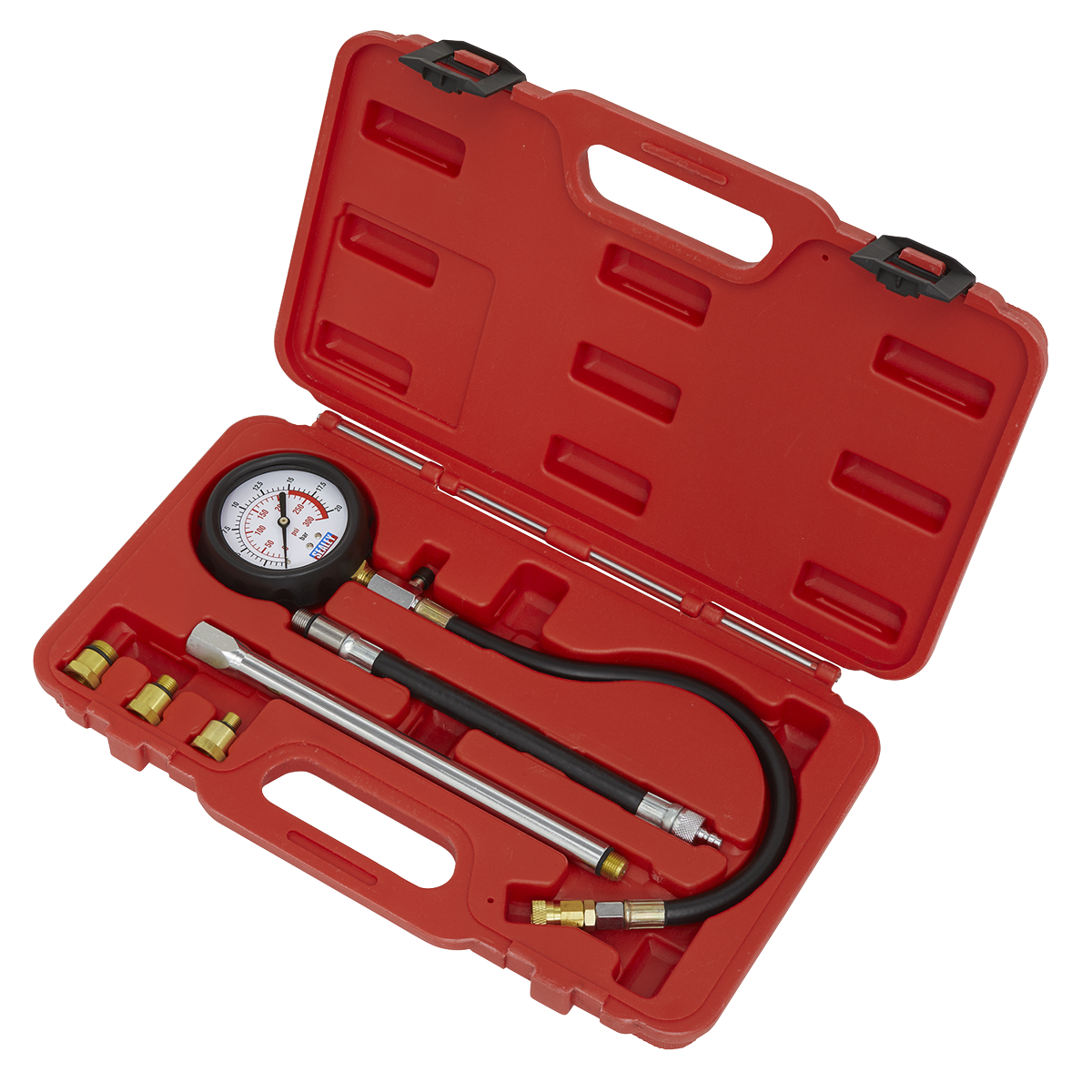 Petrol Compression Tester Deluxe Kit 6pc