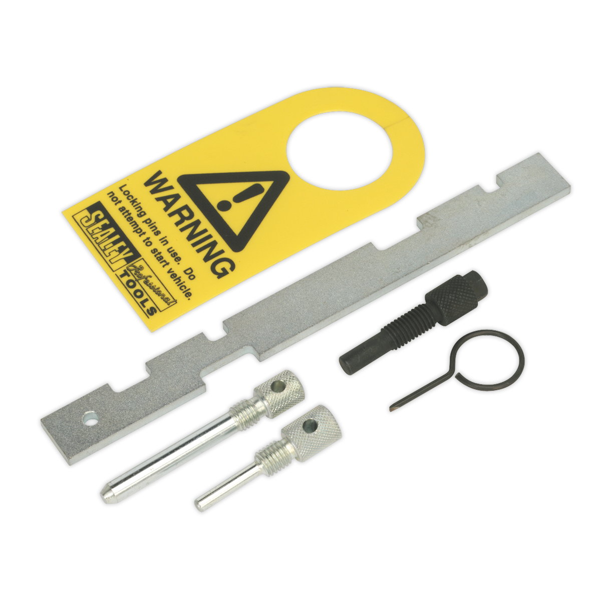 Petrol Engine Timing Tool Kit - for Ford, Mazda, Volvo 1.25/1.4/1.6/1.8/2.0/2.3 16v Duratec - Belt/Chain Drive