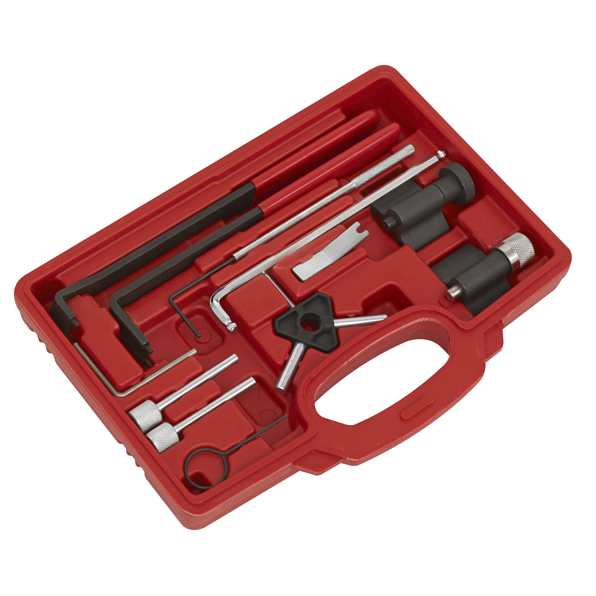 Diesel Engine Timing Tool Kit - for VAG, Dodge, Ford, Mitsubishi - 1.2D/1.4D/1.6D/1.9D/2.0D - Belt