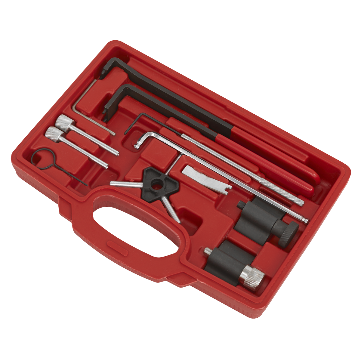 Diesel Engine Timing Tool Kit - for VAG, Dodge, Ford, Mitsubishi - 1.2D/1.4D/1.6D/1.9D/2.0D - Belt