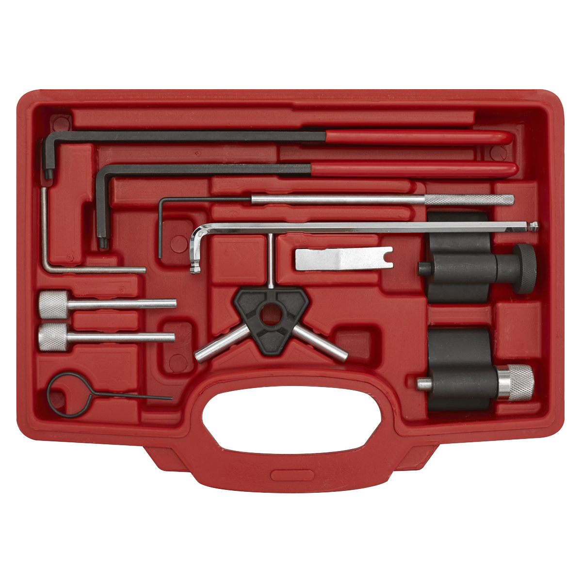 Diesel Engine Timing Tool Kit - for VAG, Dodge, Ford, Mitsubishi - 1.2D/1.4D/1.6D/1.9D/2.0D - Belt