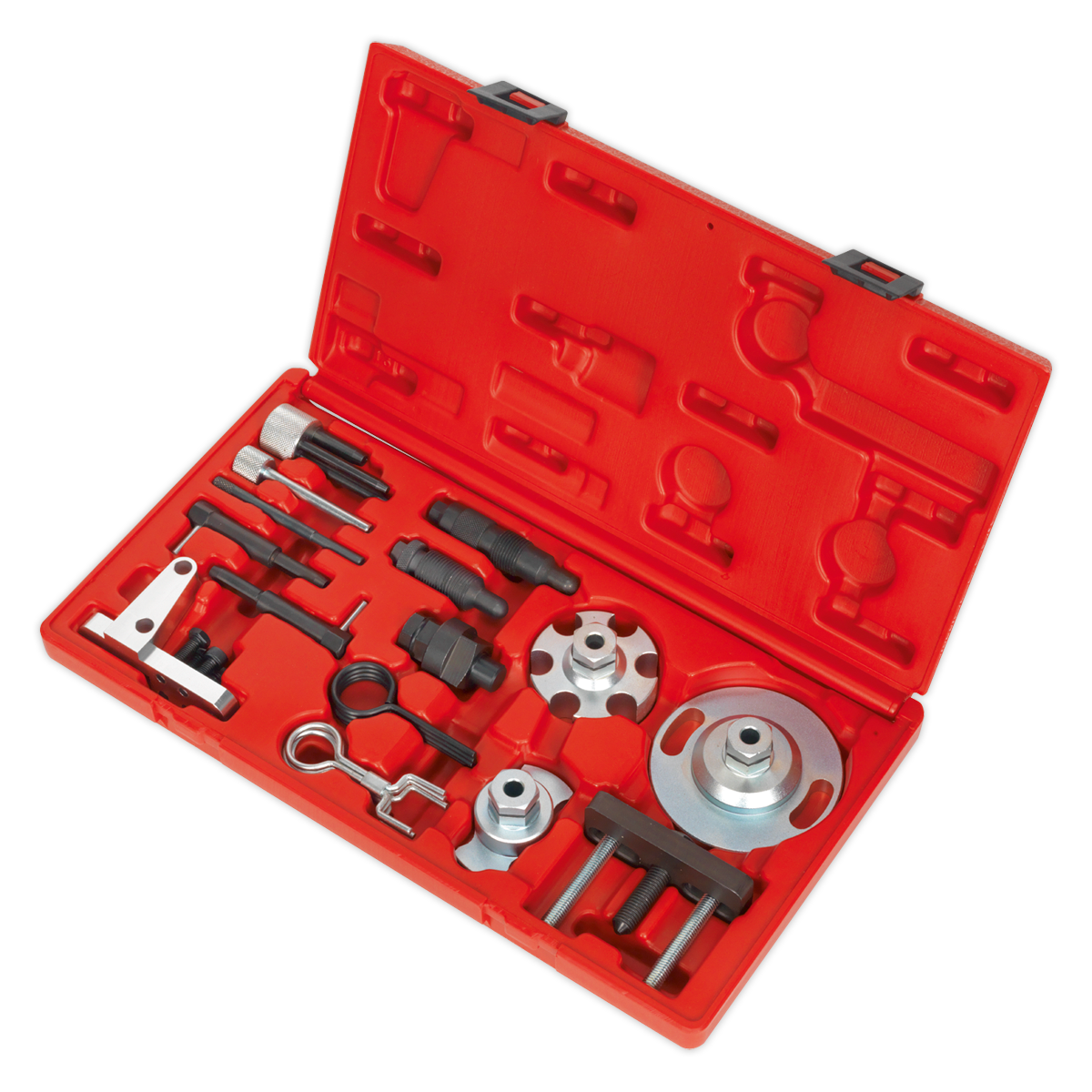 Diesel Engine Timing Tool & HP Pump Removal Kit - for VAG 2.7D/3.0D/4.0D/4.2D TDi - Chain Drive