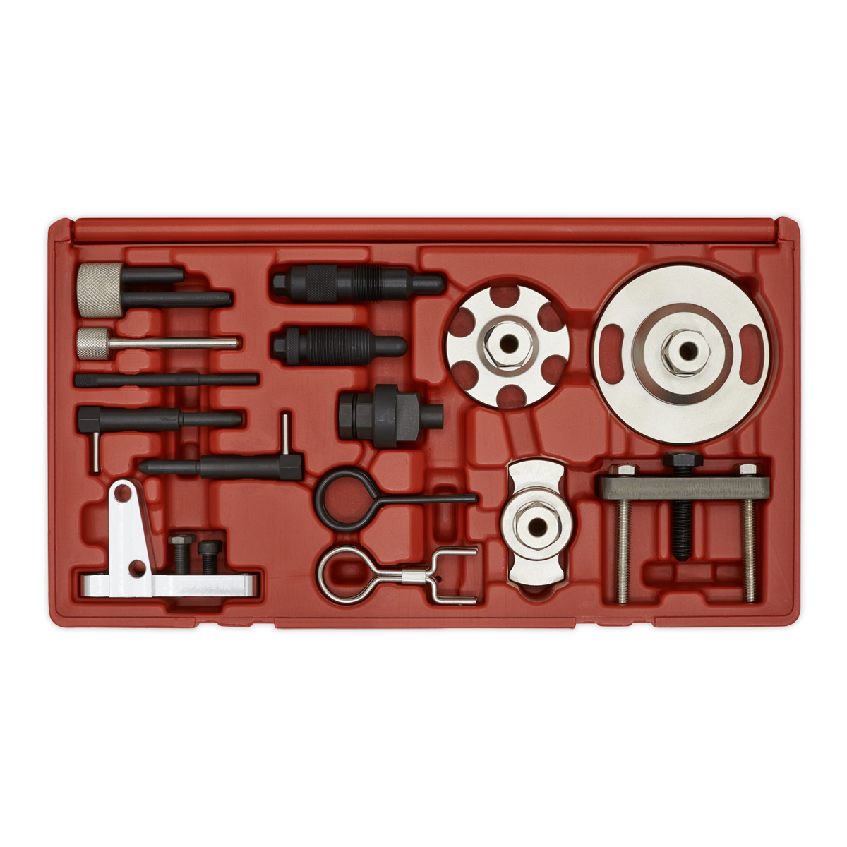 Diesel Engine Timing Tool & HP Pump Removal Kit - for VAG 2.7D/3.0D/4.0D/4.2D TDi - Chain Drive