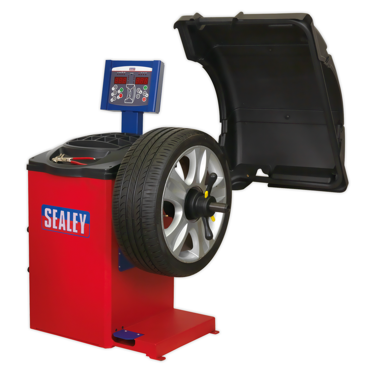 Semi-Automatic Wheel Balancer