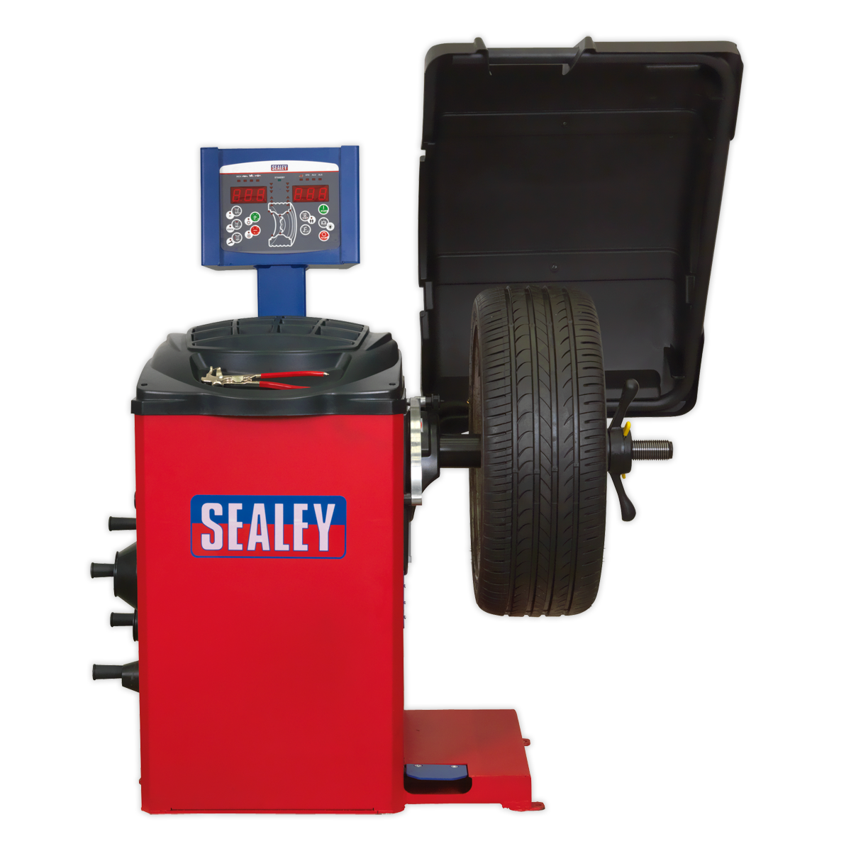 Semi-Automatic Wheel Balancer