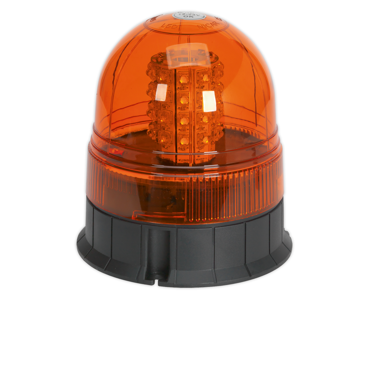 Warning Beacon with Bolt Fixing (x3) 40 SMD LED 12/24V