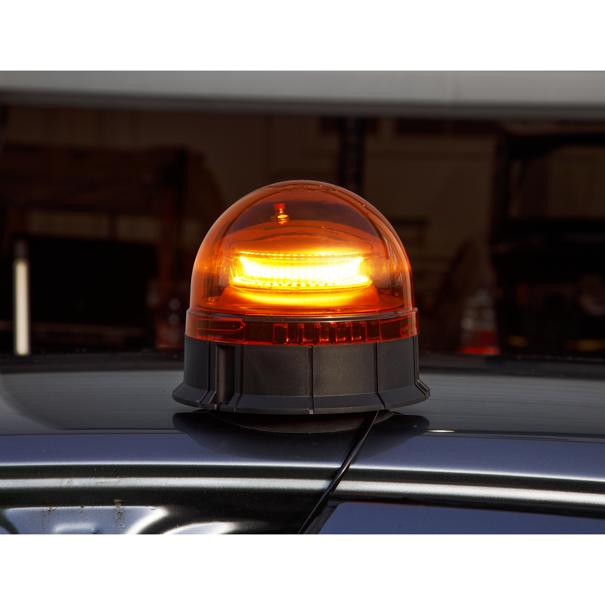 Warning Beacon with Magnetic Base 20W SMD LED 12/24V