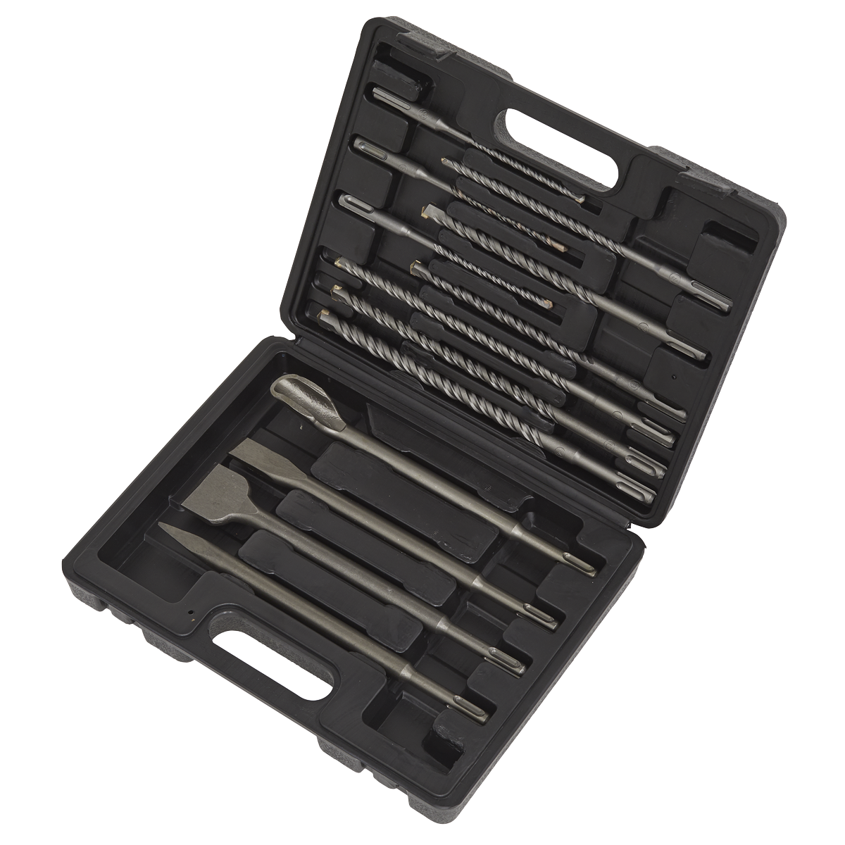 Worksafe® SDS Plus Drill Bit & Chisel Set 13pc