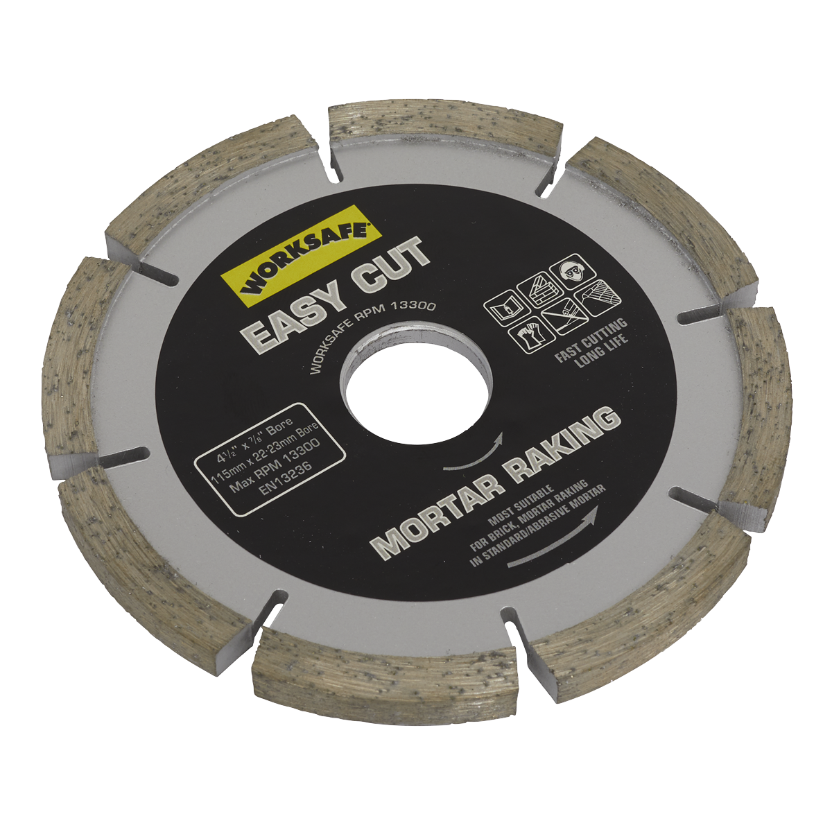 Easy Cut Diamond Blade Mortar Raker 115 x 22mm