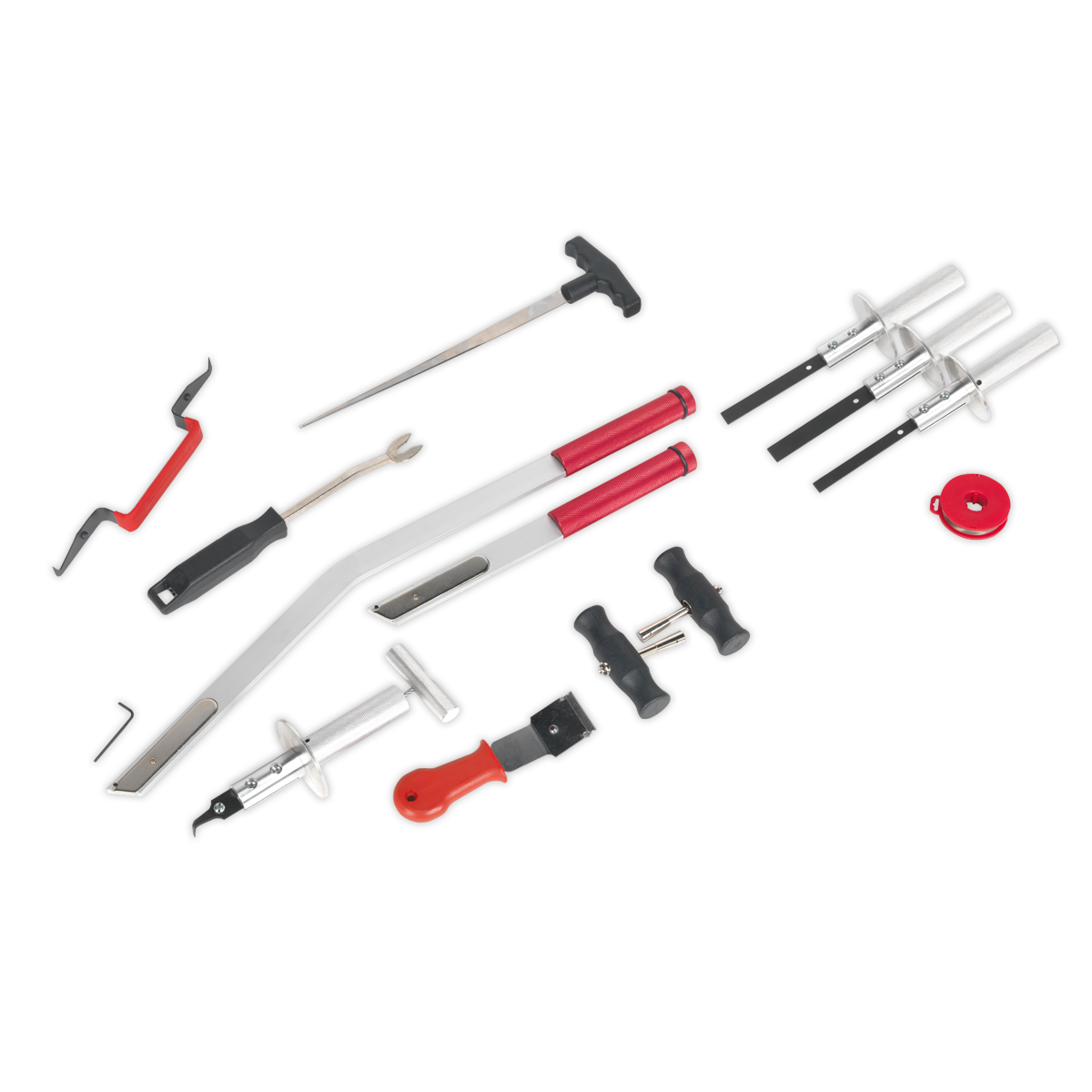 Windscreen Removal Tool Kit 14pc
