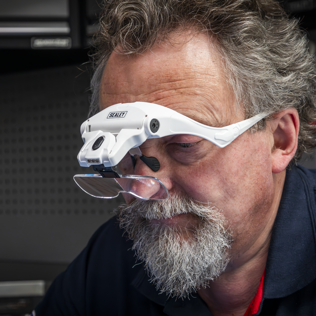 LED Magnifier Spectacles with Headband