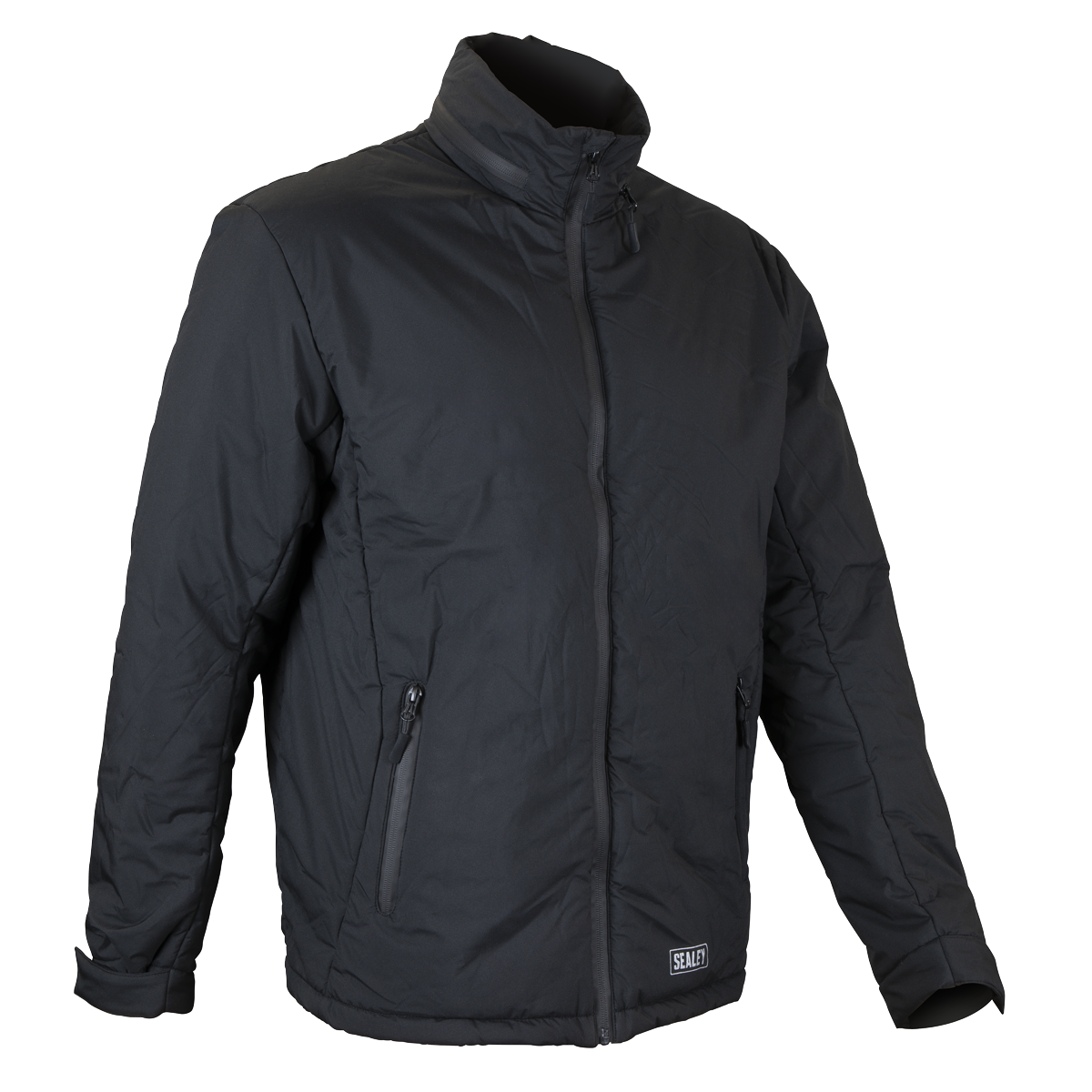 5V Heated Thermal Rain Jacket - 48" Chest, Large
