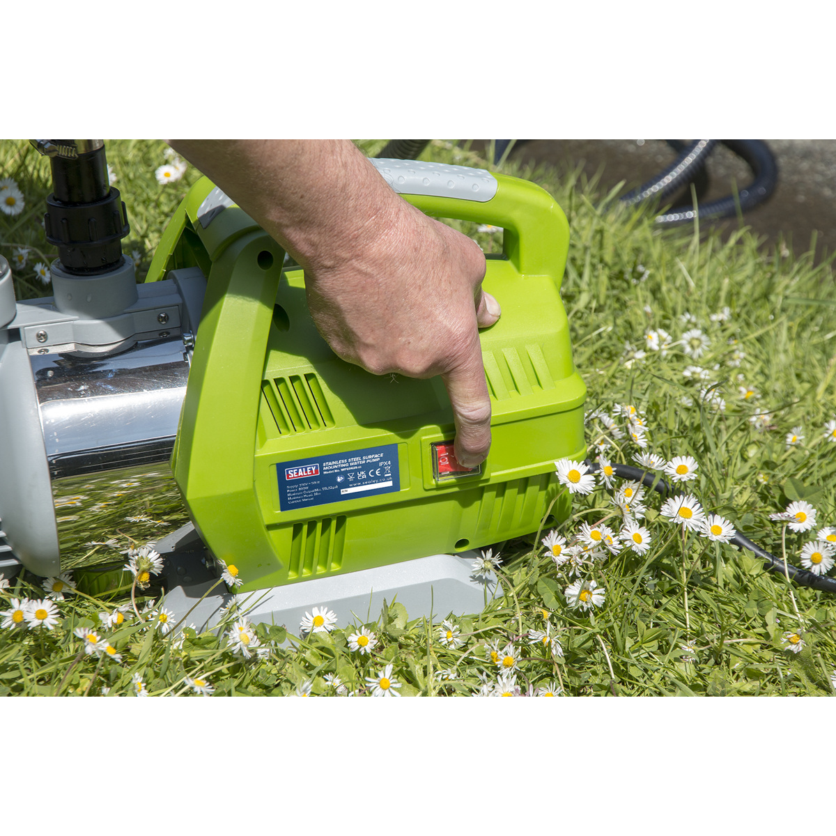 Surface Mounting Water Pump Stainless Steel 55L/min 230V