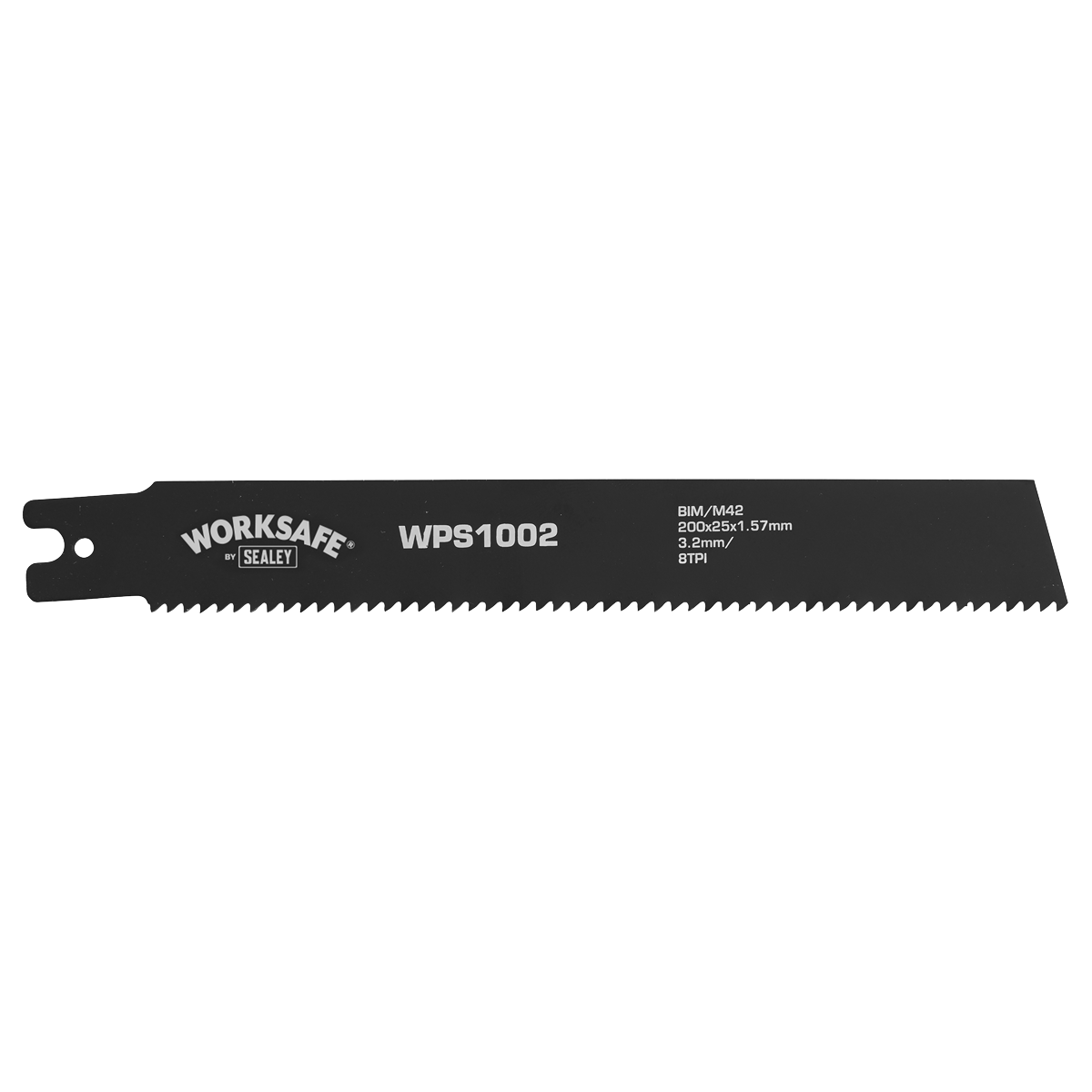 Worksafe® Pipe Saw Blade 200 x 25 x 1.7mm 8tpi - Pack of 5