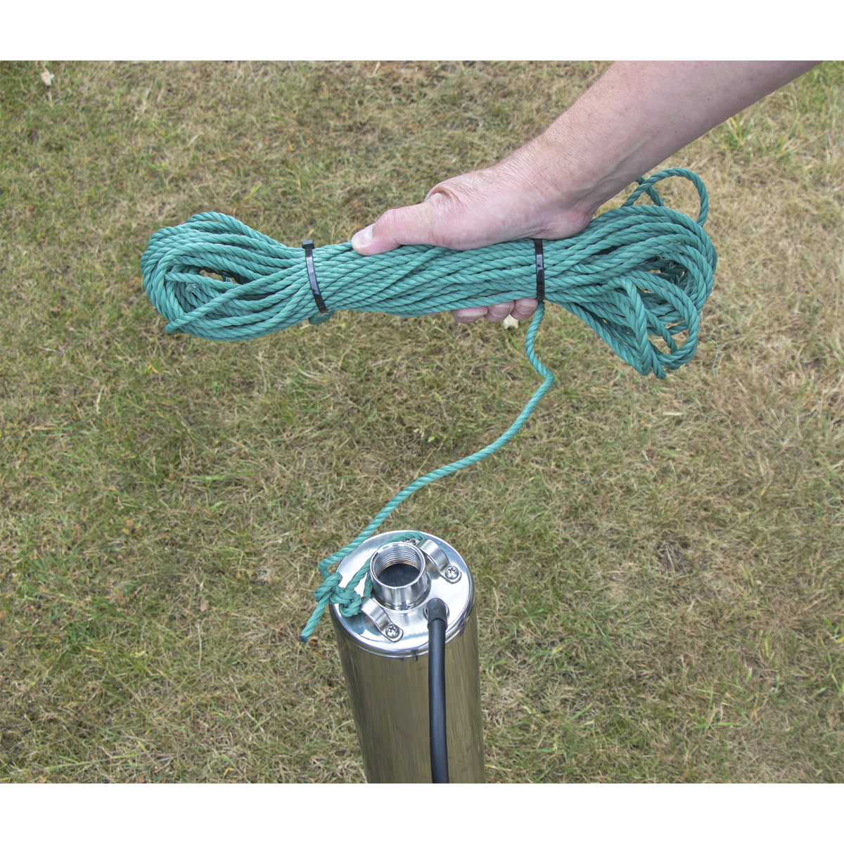 Borehole/Deep Well Pump 55m Head 9-Stage 230V