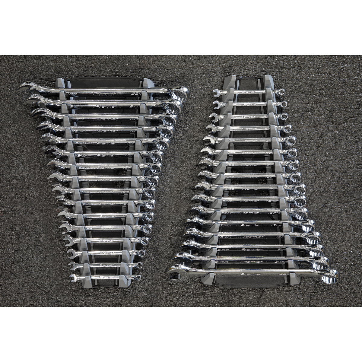 Premier Reversible Spanner Rack 16pc