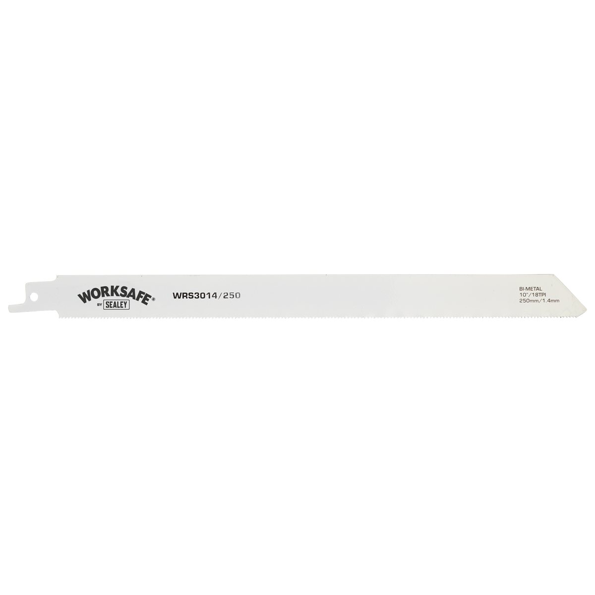 Worksafe® Reciprocating Saw Blade for Metal 250mm 18tpi - Pack of 5