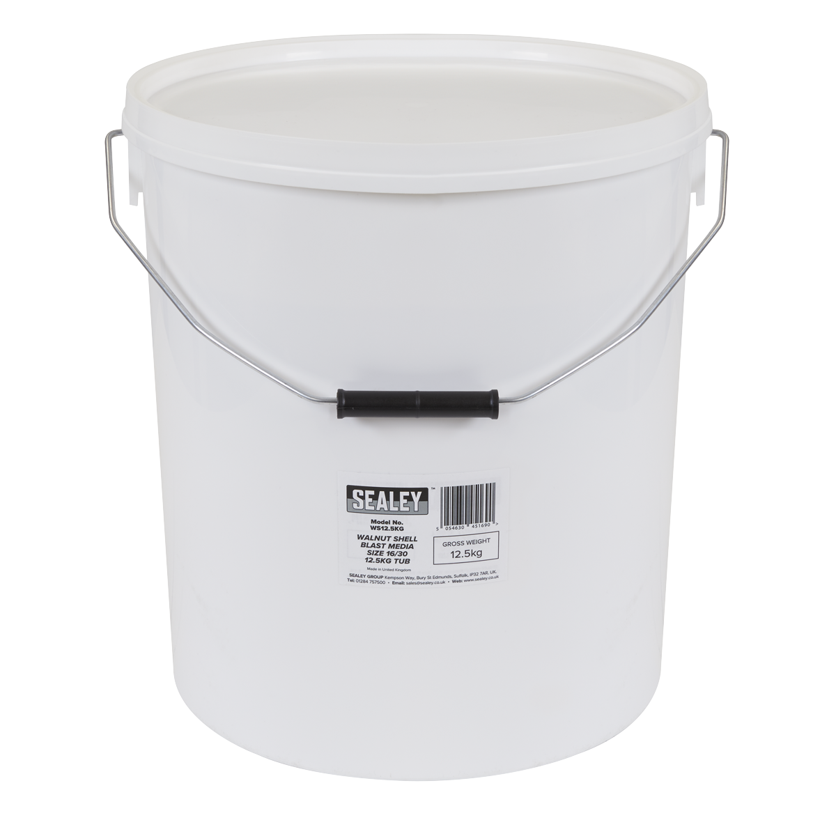 Walnut Shell Blast Media - Size 16/30 - 12.5kg Tub