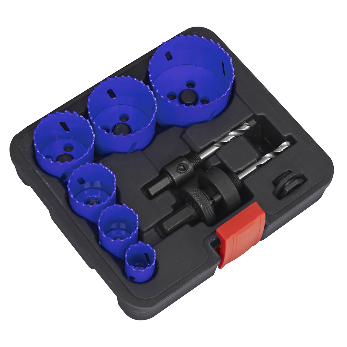 Electrician's Hole Saw Kit 9pc