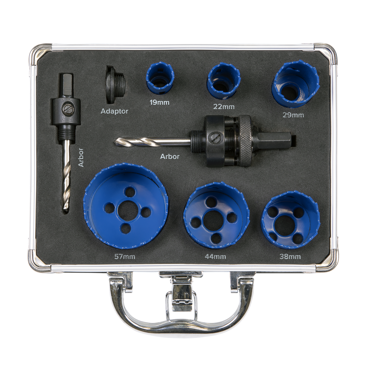 Plumber's Hole Saw Kit 9pc