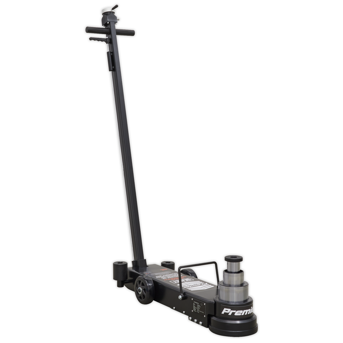 Premier Long Reach/Low Profile Air Operated Telescopic Jack 10-40 Tonne